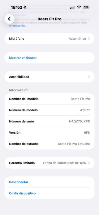 Beats Fit Pro Rosa
