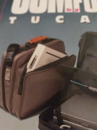 Borsa porta PC Tucano vintage