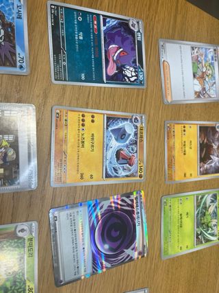 Lote Cartas Pokémon Corea