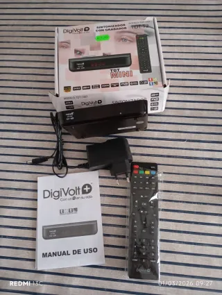 TDT T2 DigiVolt 7407 con Grabador