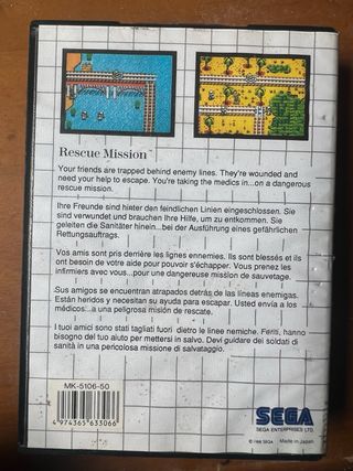 Rescue Mission Sega Mega Drive