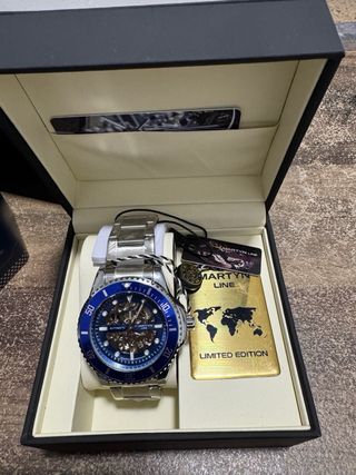 Reloj Martyn Line Plata con Cristales
