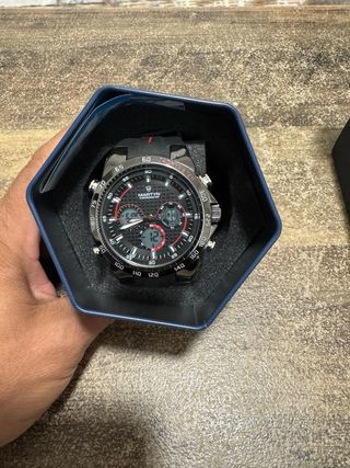 Reloj Martyn Line Plata con Cristales