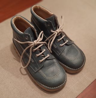 Botas tipo Kicker's Talla 36 Azul