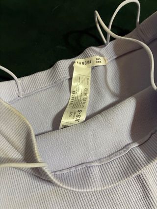 Top crop donna taglia unica