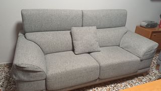OFERTA Sofá gris 3 plazas  SEMINUEVO