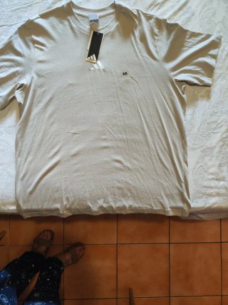 Camiseta Adidas Talla XXL Beige
