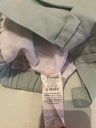 Conjunto bebé niña rosa lunares y gris