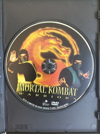 DVD Mortal Kombat Warriors (1998) Español
