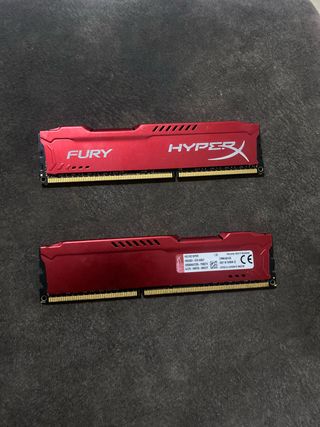 RAM HyperX Fury DDR3 8GB 1866MHz (2x8GB - 16GB tot