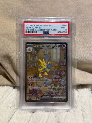 Alakazam ex 201 PSA 9