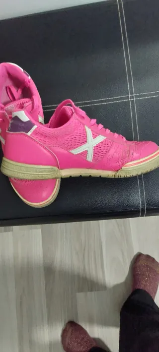 Zapatos Botín Mujer Beige y Dorado