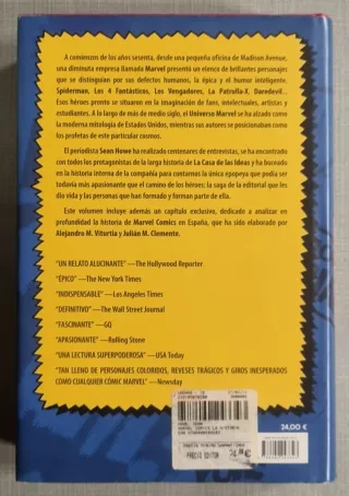 Marvel Cómics La Historia Jamás Contada