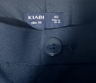 Chaqueta Traje Slim Fit Azul Talla M