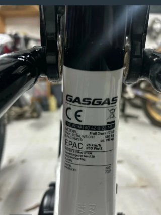 Bicicleta Eléctrica GasGas TC 7.0 t.M e-bike