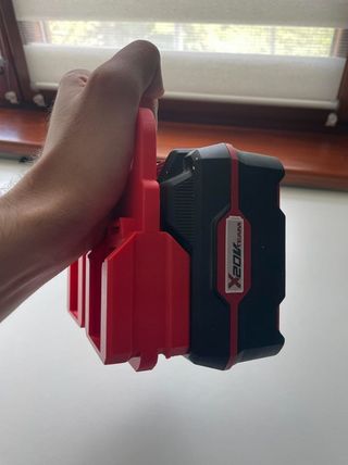 Soporte Porta 4 Baterías Parkside 20 V