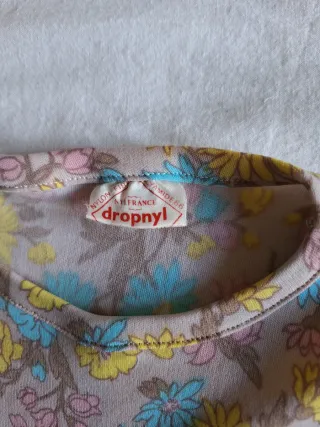 Maglia vintage floreale pastello
