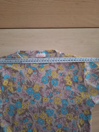 Maglia vintage floreale pastello
