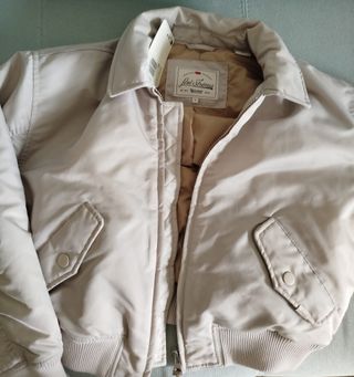 Cazadora Bomber Levi's Beige Mujer