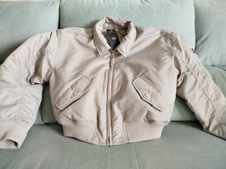 Cazadora Bomber Levi's Beige Mujer