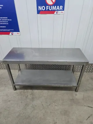 Mesa de trabajo acero 1.40m