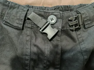 Pantalones cargo negros