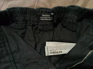 Pantalones cargo negros