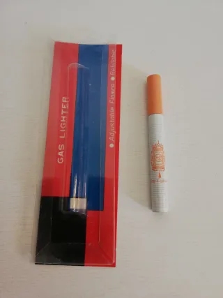 Mechero Gas Antiguo Estilo Cigarrillo