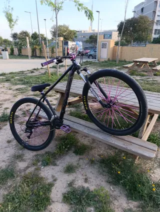 Bici Stunt/Wheelies Morada