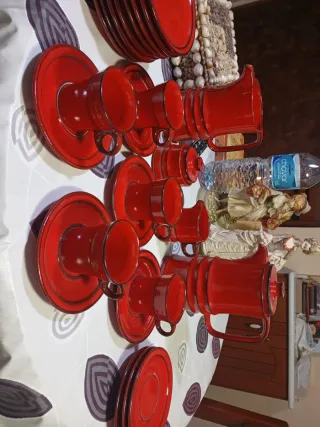 Juego de café porcelana  Alemana Jasba