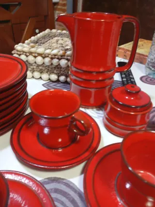 Juego de café porcelana  Alemana Jasba
