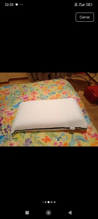 Almohada Adaptec 3 núcleos viscoelástica