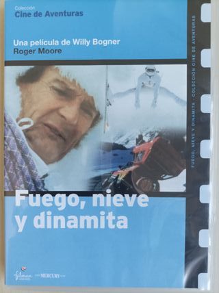 DVD Fuego, nieve y dinamita (1990) Willy Bogner