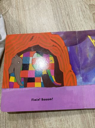 L'Elmer i el temps l'elefant