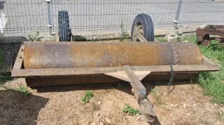 Rulo de hierro para tractor