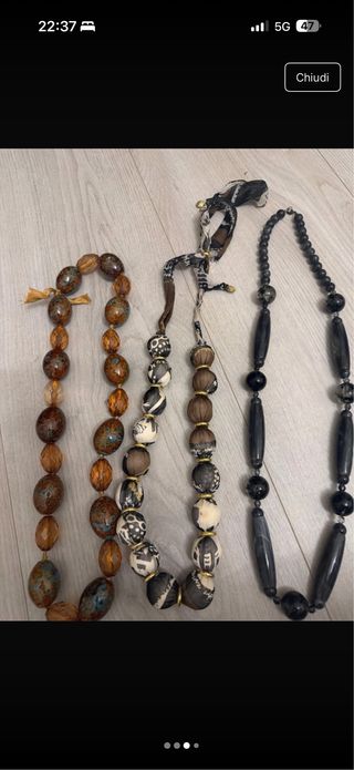 Set tre Collane handmade