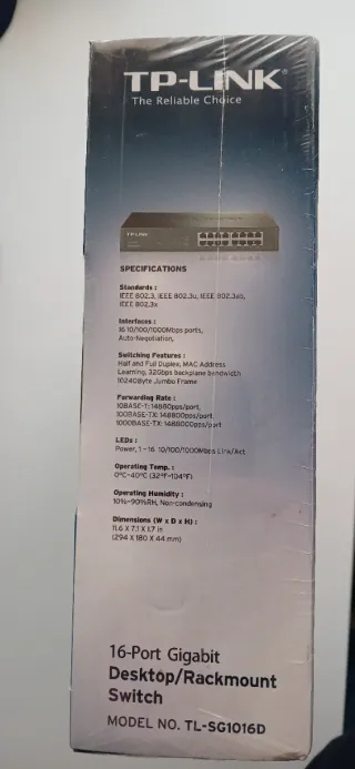 Switch TP-Link 16 Puertos Gigabit Precintado