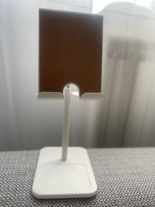Soporte para tablet blanco