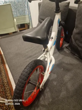 Bici infantil sin pedales