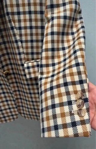 Blazer H&M Cuadros Talla 42