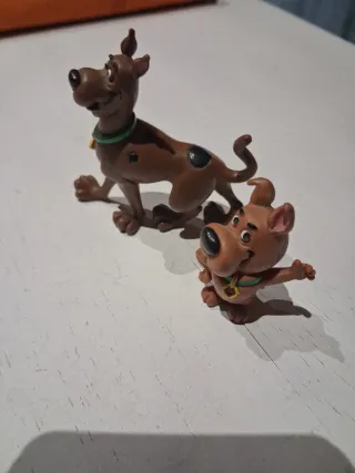 Figuras Scooby Doo y Scrappy Doo