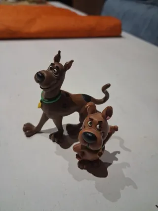 Figuras Scooby Doo y Scrappy Doo
