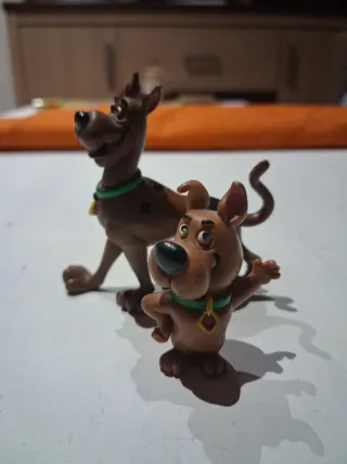 Figuras Scooby Doo y Scrappy Doo