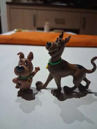 Figuras Scooby Doo y Scrappy Doo