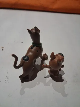 Figuras Scooby Doo y Scrappy Doo