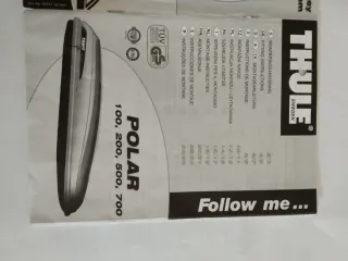 Cofre porta esquís THULE Polar 700