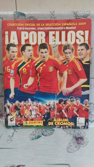 Álbum cromos Selección Española 2009