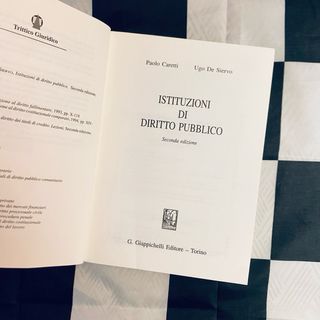 Libro: Istituzioni di diritto pubblico - P.Caretti