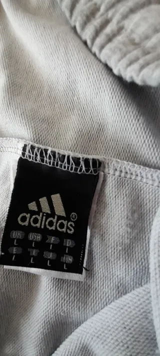 Pantalón corto Adidas gris talla L