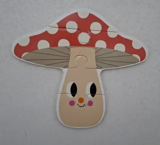 Puzzle infantil animales del bosque